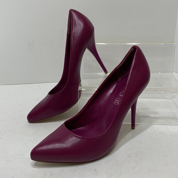 Purple Aldo pumps pointed toe 4 inch - Picture 5 of 15